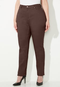 Softluxe Sateen Stretch Curvy Pant