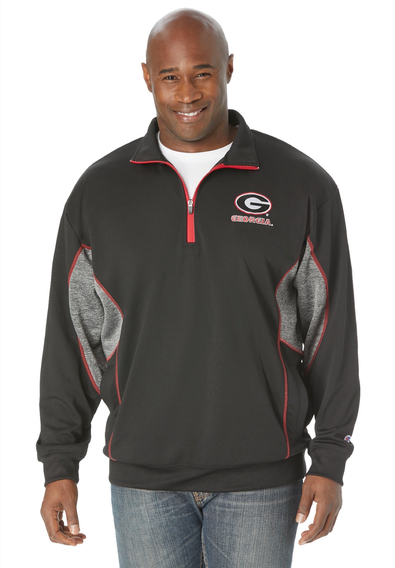 NCAA® 1/4 Zip Pullover Sweatshirt image number 0