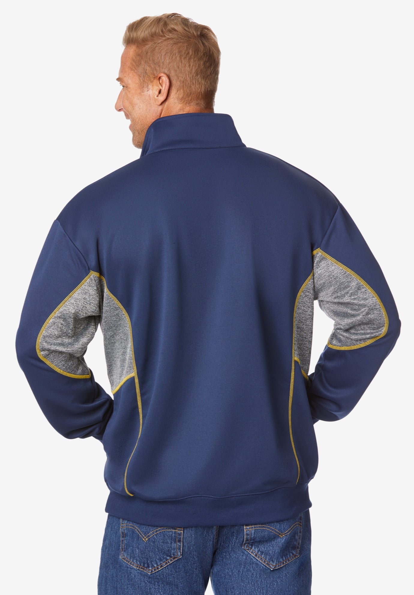 NCAA&reg; 1/4 Zip Pullover Sweatshirt image number 3
