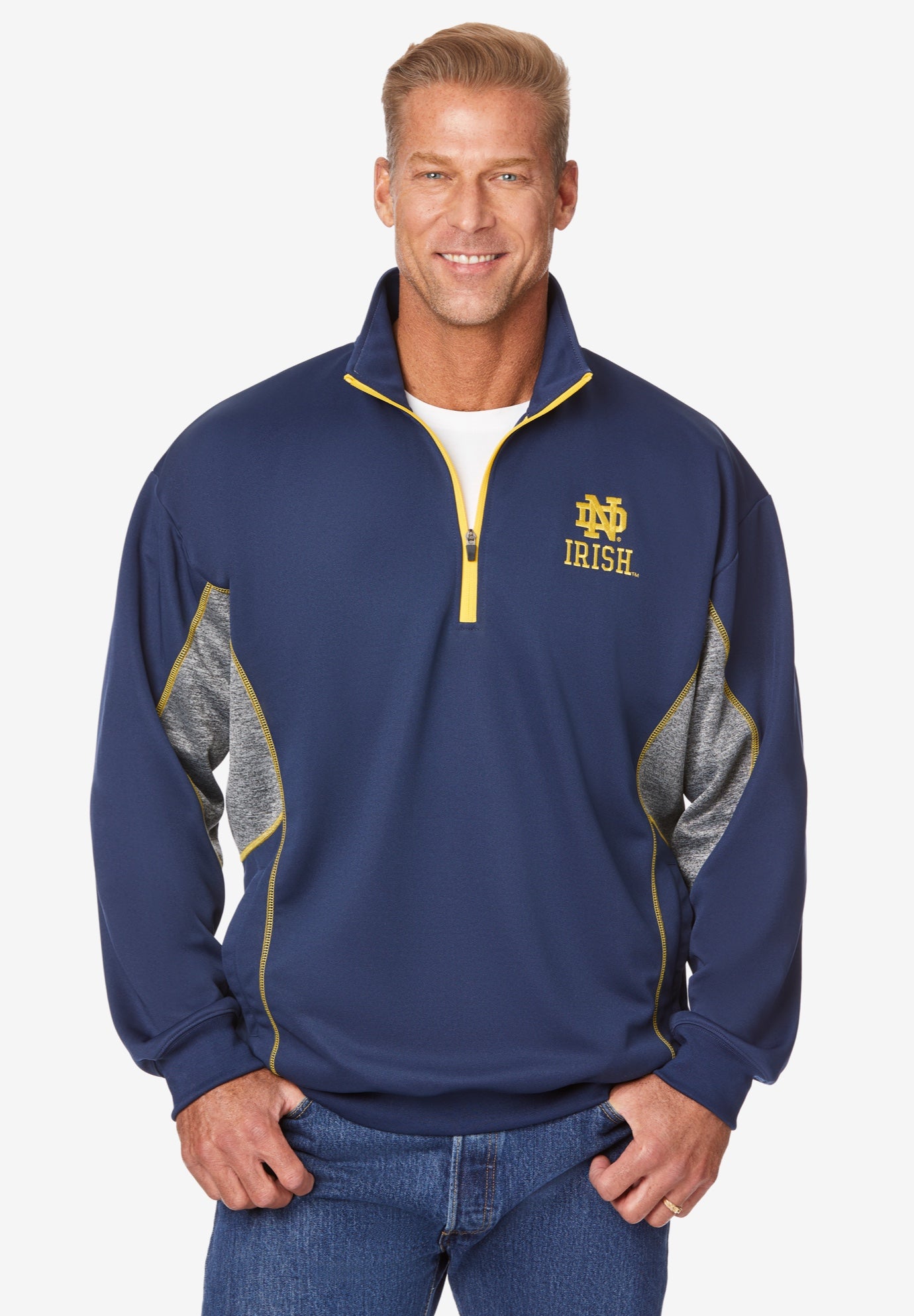 NCAA&reg; 1/4 Zip Pullover Sweatshirt image number 0