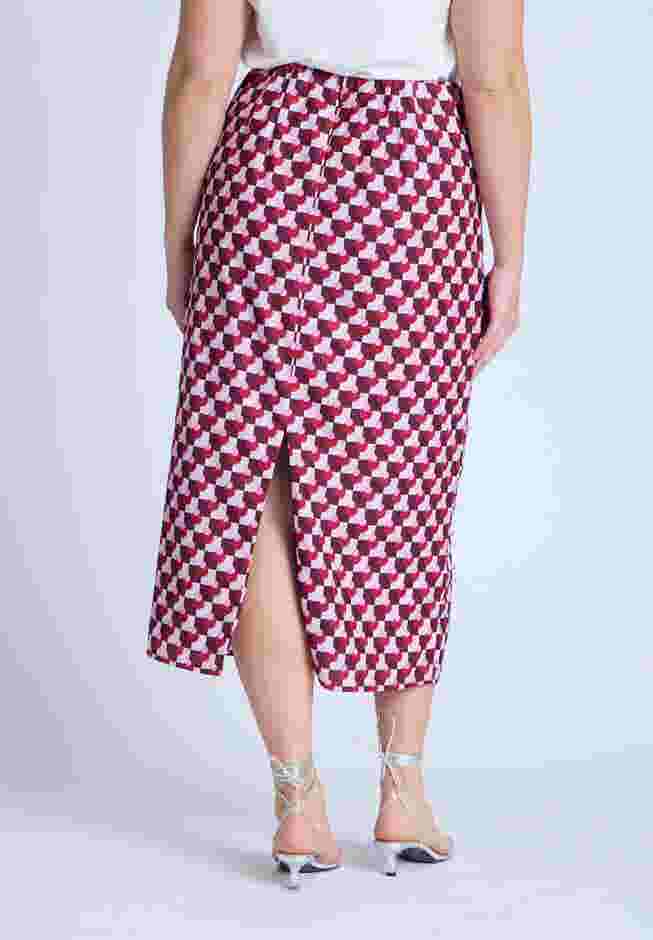 Geometric Sequin Skirt image number 2