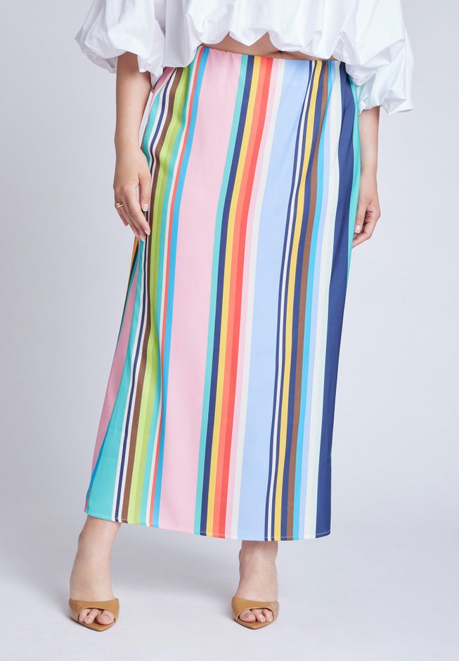 Satin Maxi Skirt image number 2