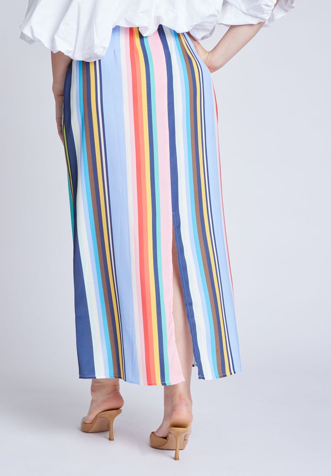 Satin Maxi Skirt image number 3