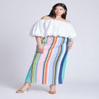 Satin Maxi Skirt image number null