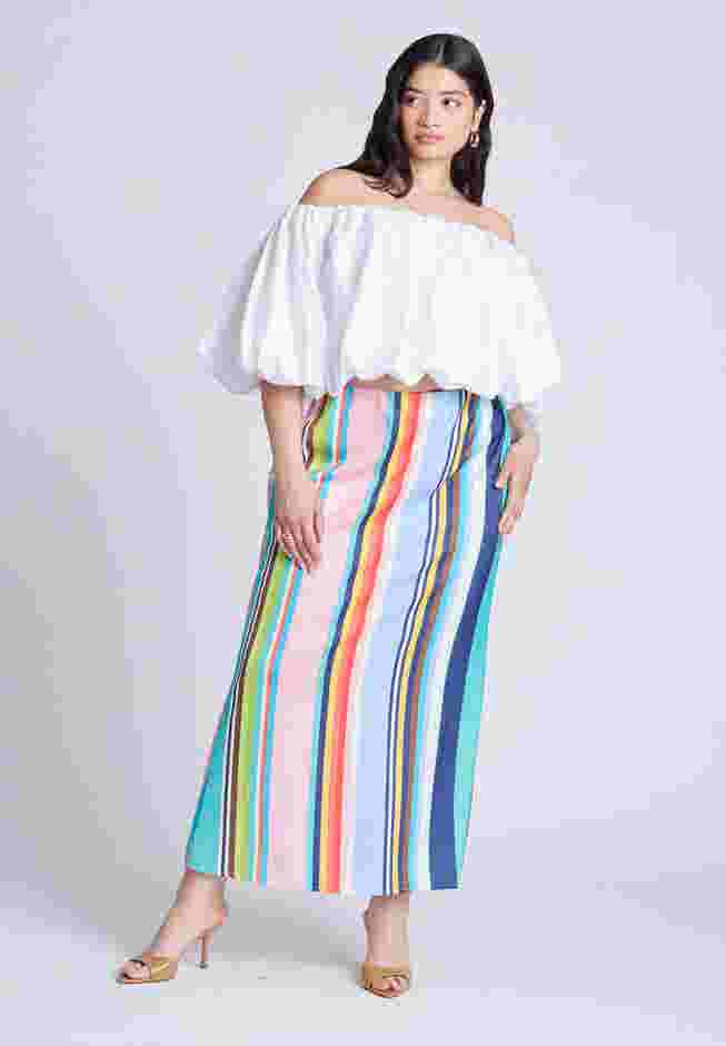 Satin Maxi Skirt image number 0
