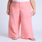 Wide Leg Cotton Pant image number null