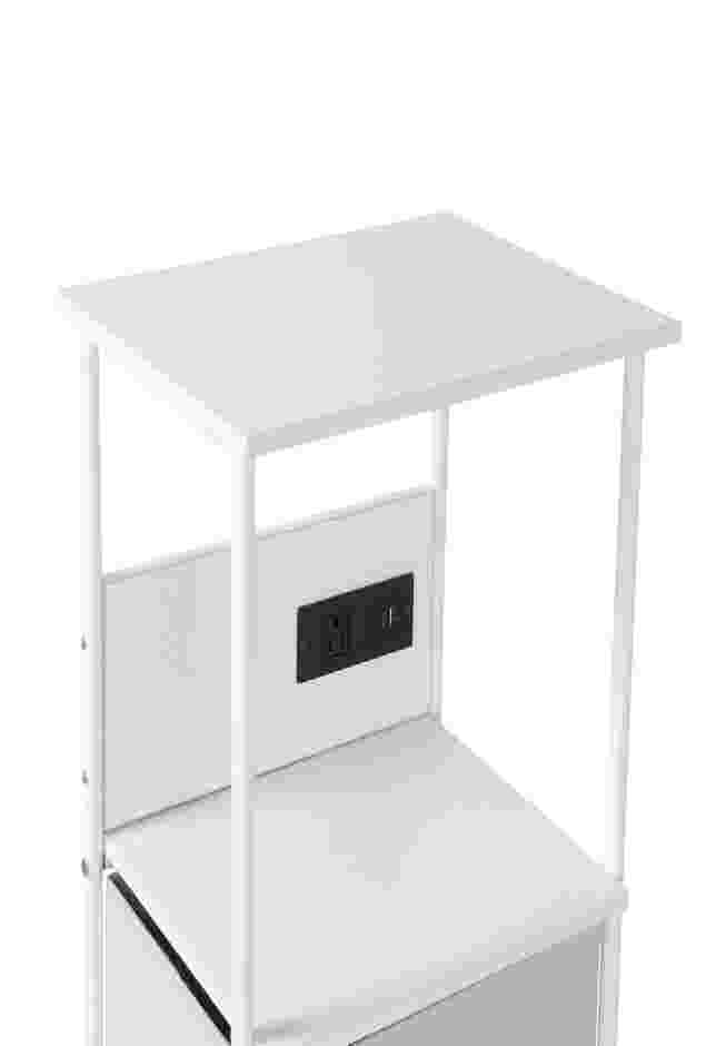 4-Drawer Cart With Charging Station image number 4