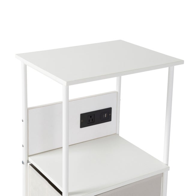 4-Drawer Cart With Charging Station image number null