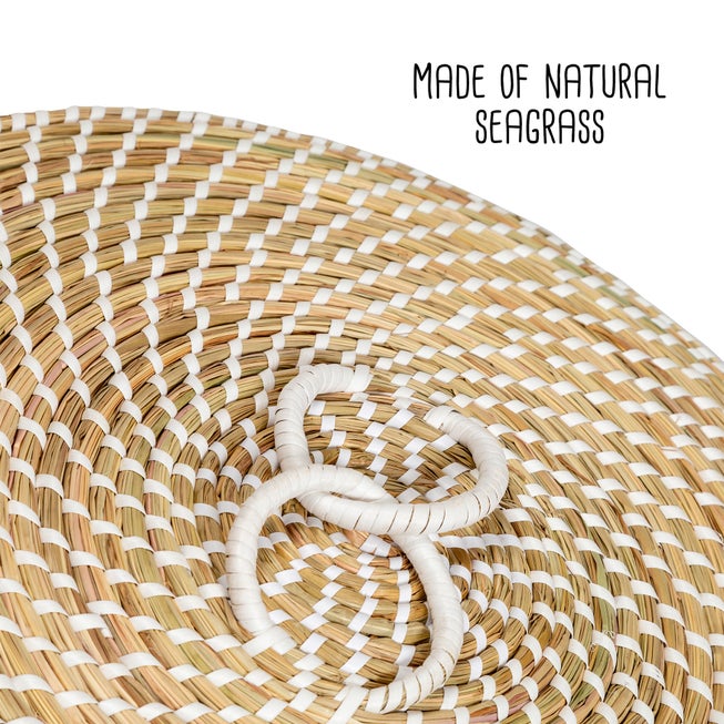 Seagrass Nesting Baskets, Set of 3 image number null