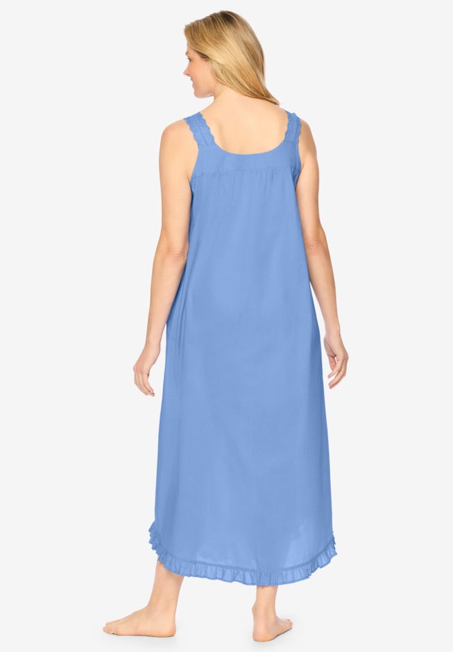 Long Embroidered Gown  image number 1