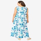 Sleeveless Crinkle Dress image number null