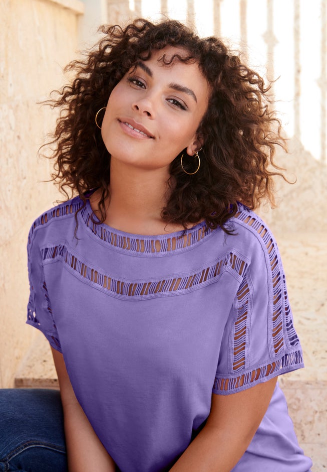 Ladder Stitch Tee image number 5