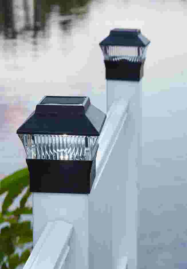 Solar Fence Post Light image number 0