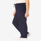 Seersucker Pull-on Elastic-Waist Pants image number null