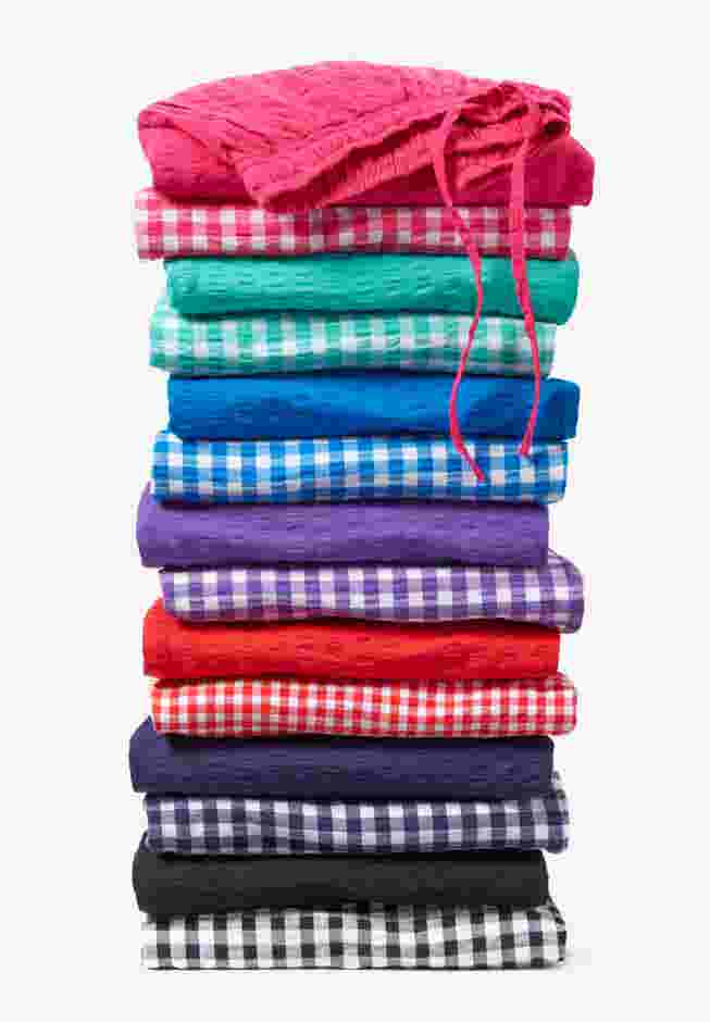 Seersucker Capri Pant image number 3