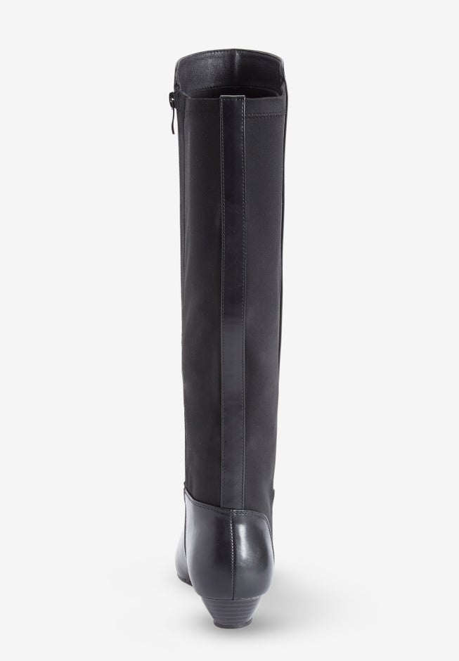 The Claudette Tall Wide Calf Boot By Comfortview image number null