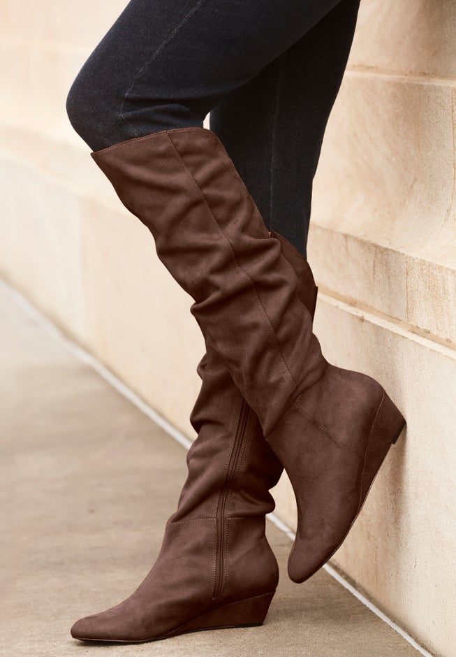 The Tamara Tall Regular Calf Boot By Comfortview image number 8