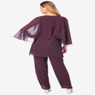 Embellished Capelet Pant Set image number null