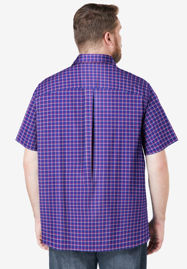 Wrinkle-Resistant Short Sleeve Button Down, Printed image number 1
