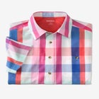 Wrinkle-Resistant Short Sleeve Button Down, Printed image number null