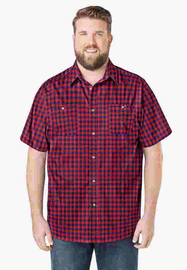 Check Short-Sleeve Sport Shirt image number 0
