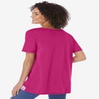 Layered-Look Print Tunic image number null