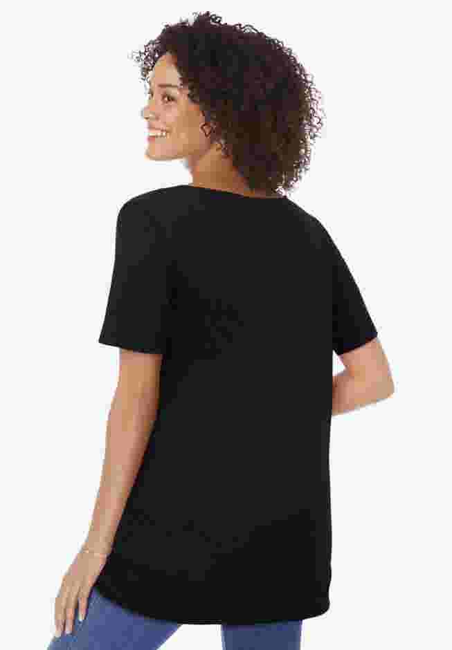 Layered-Look Print Tunic image number 1