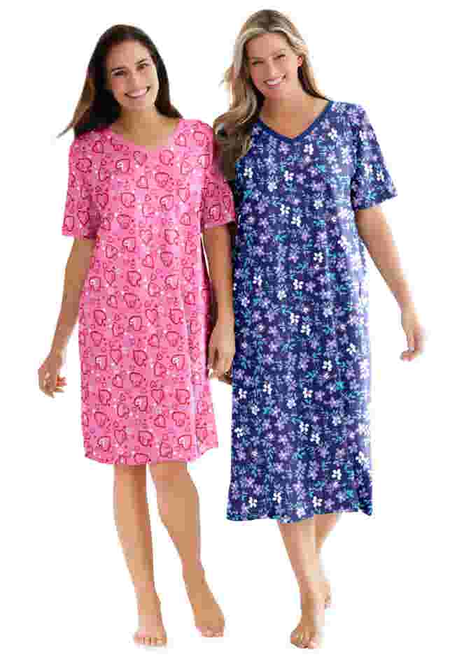 Long Print Sleepshirt image number 4