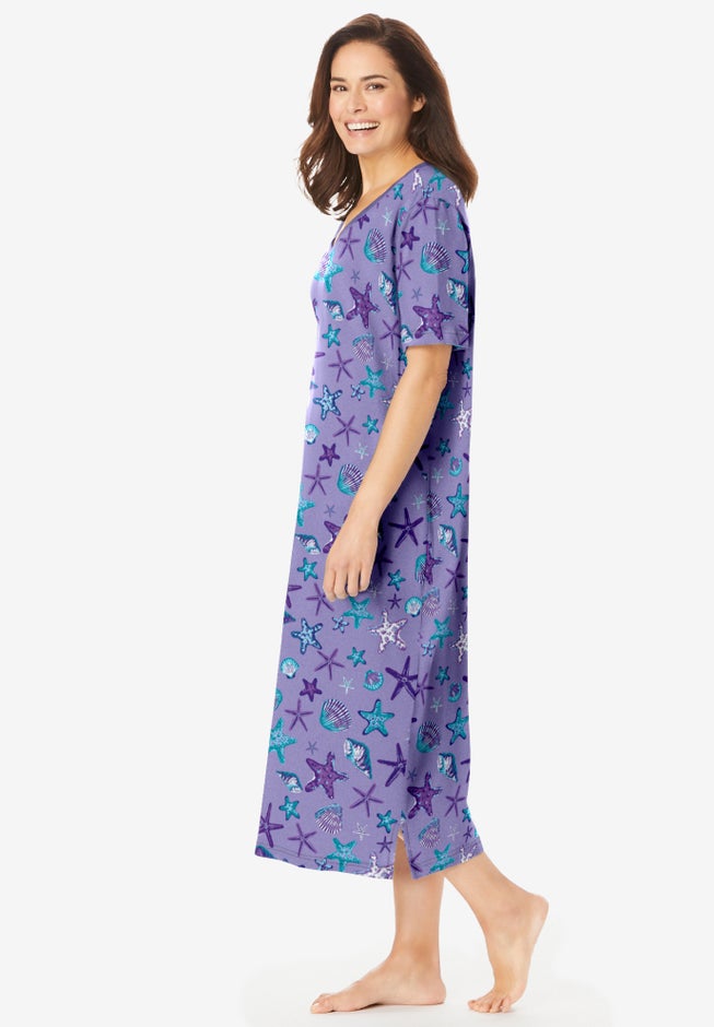 Long Print Sleepshirt image number 2