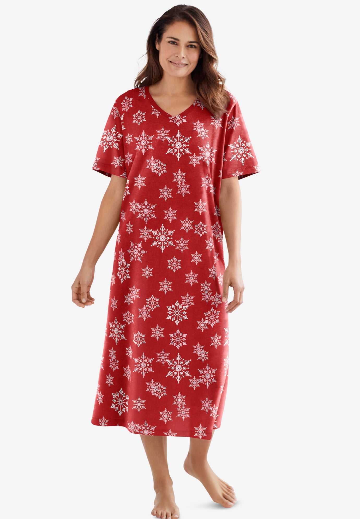 Long Print Sleepshirt image number 0