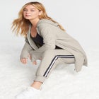 Zip-Up French Terry Hoodie image number null