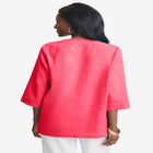 Linen V-Neck Embroidered Tunic image number null