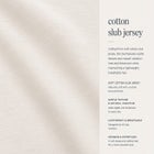 Cotton Jersey Slub Cap Sleeve Trapeze Tee image number null