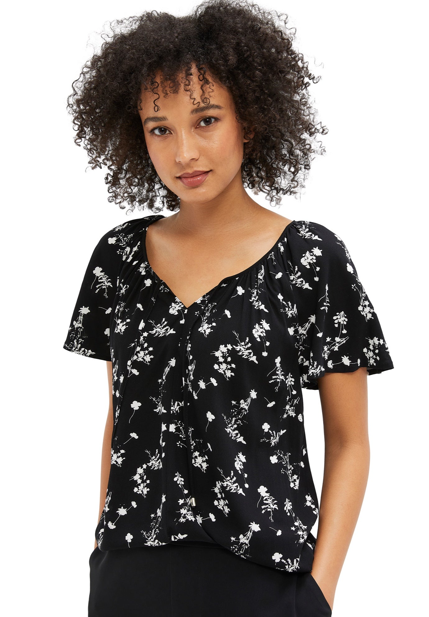 Flutter Sleeve Blouse image number 0