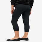 Knit Capri Leggings image number null