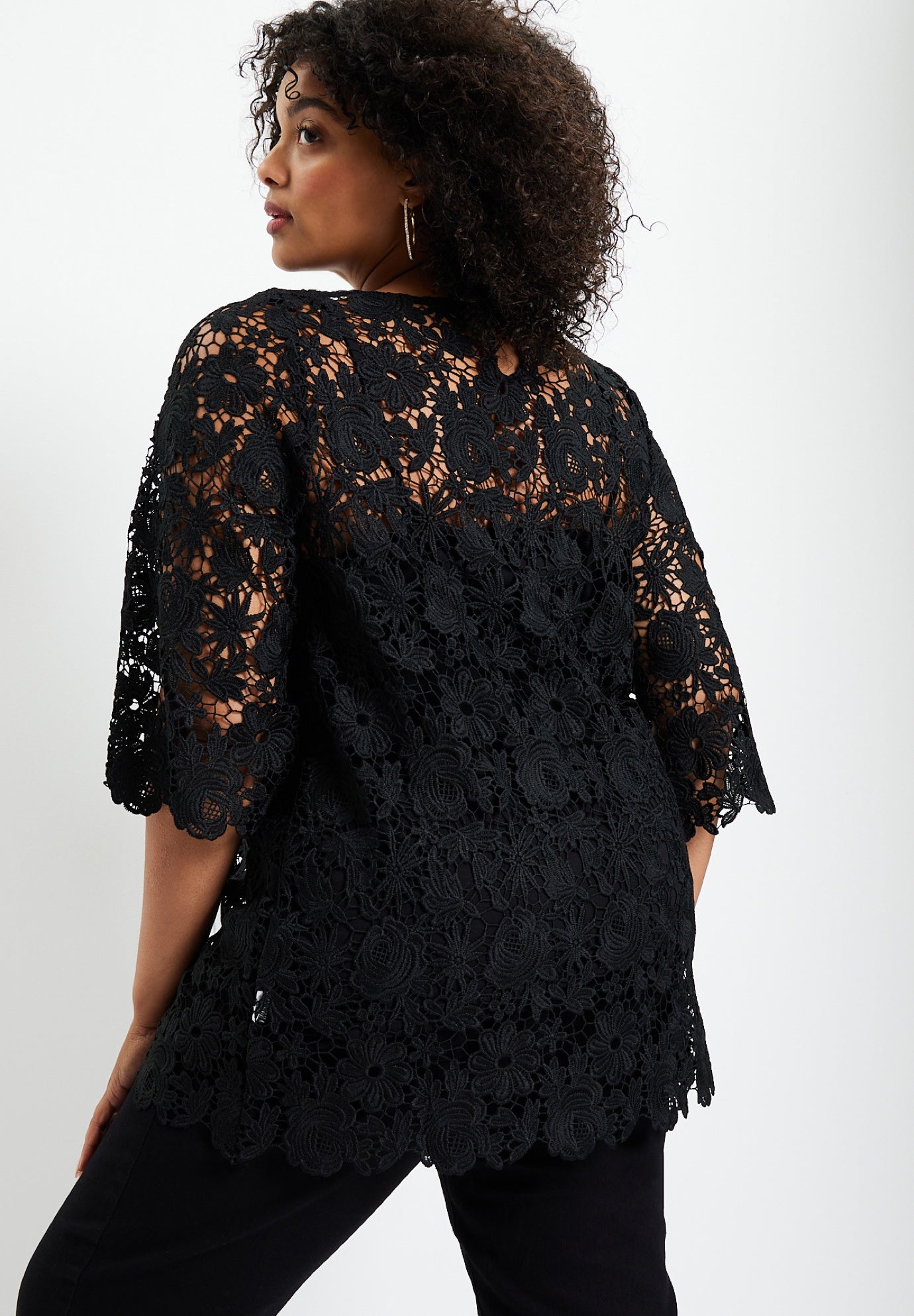 Allover Lace Top image number 1