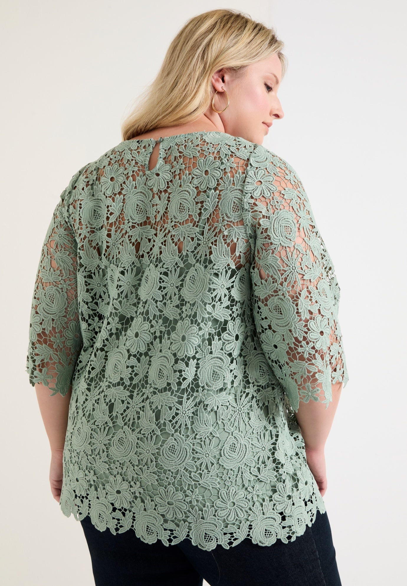 Allover Lace Top image number 1