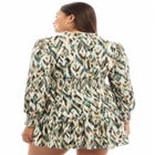 Smocked Georgette Tunic image number null