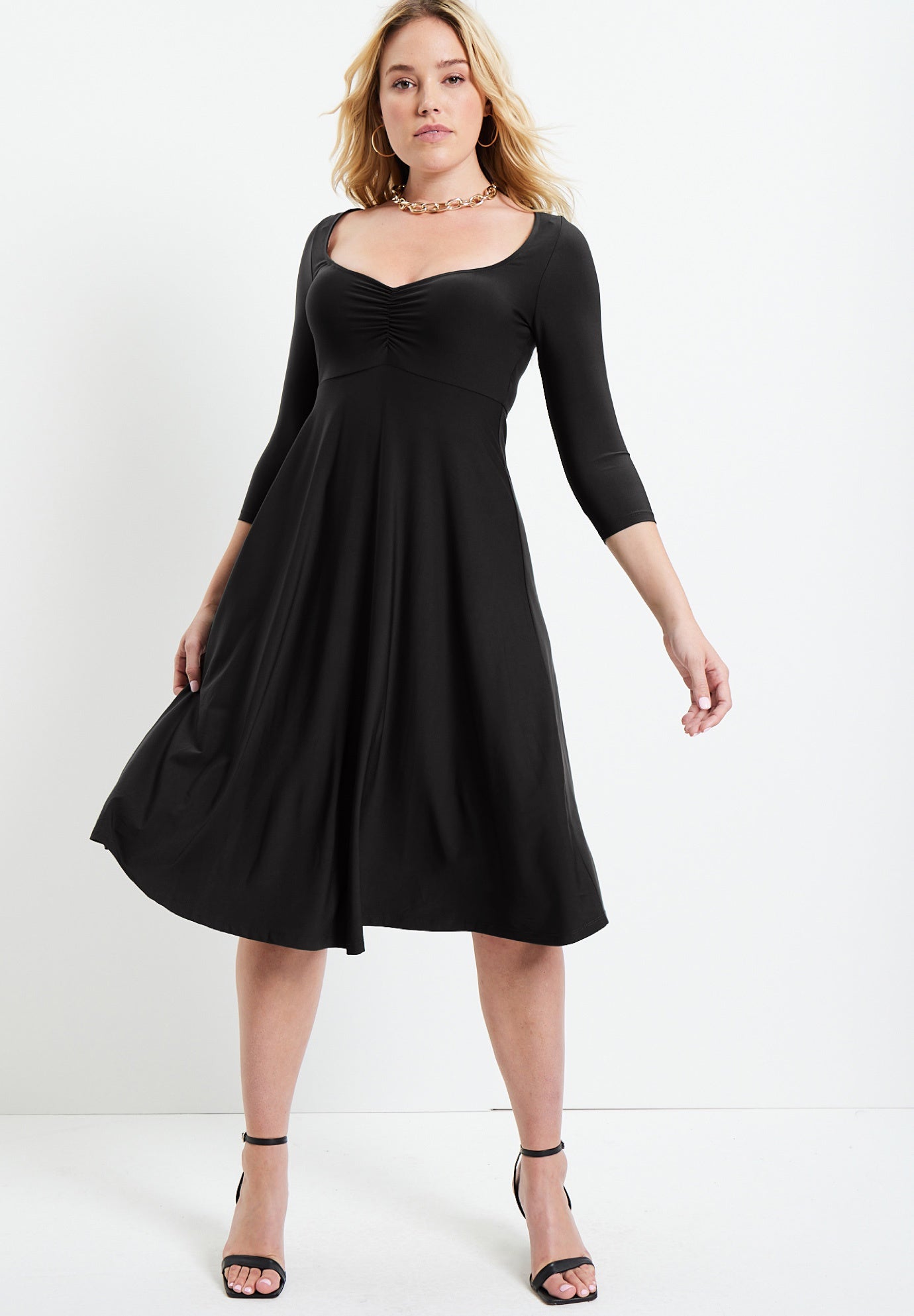 Sweetheart Swing Dress image number 4