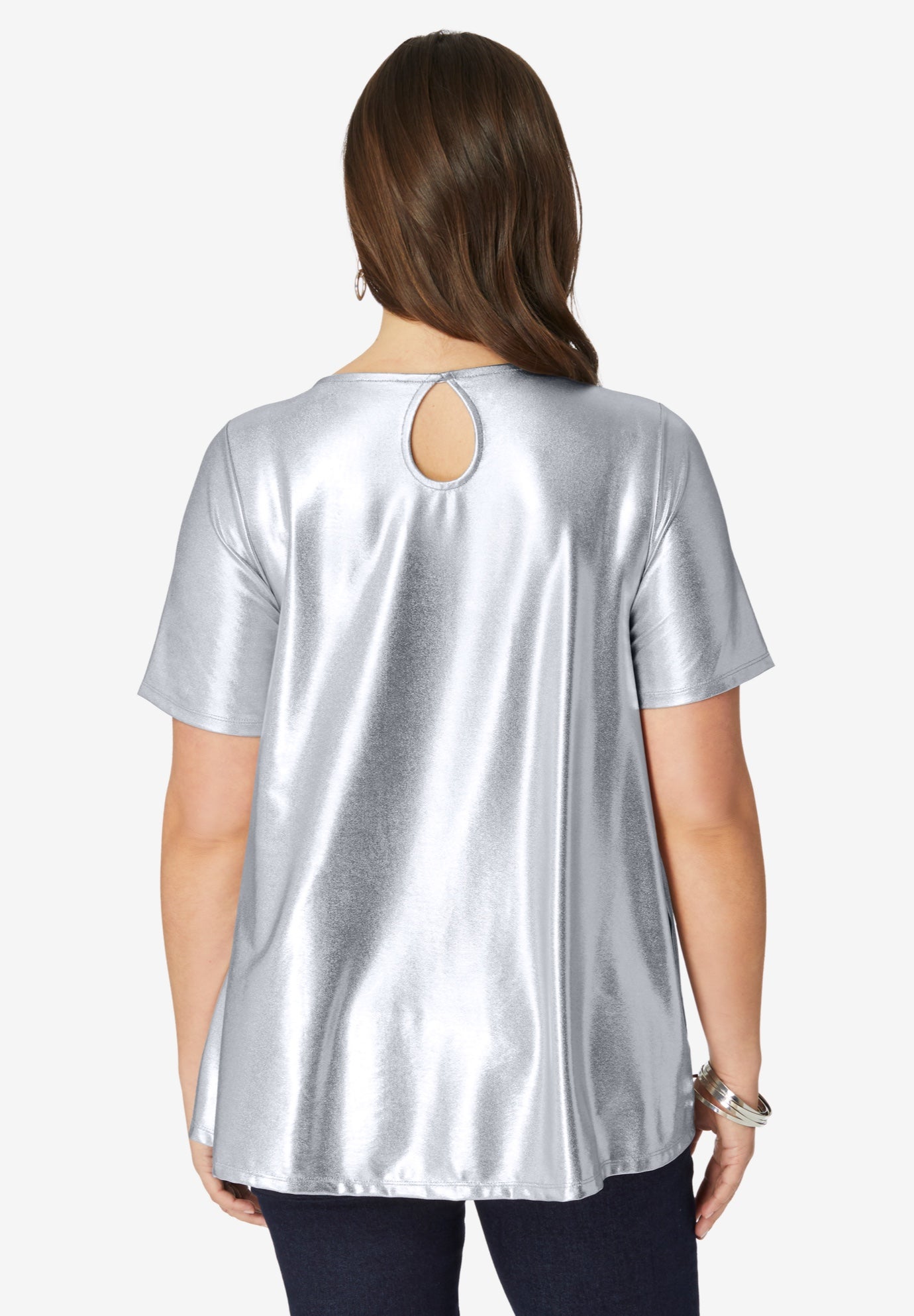 Metallic Swing Tee image number 3