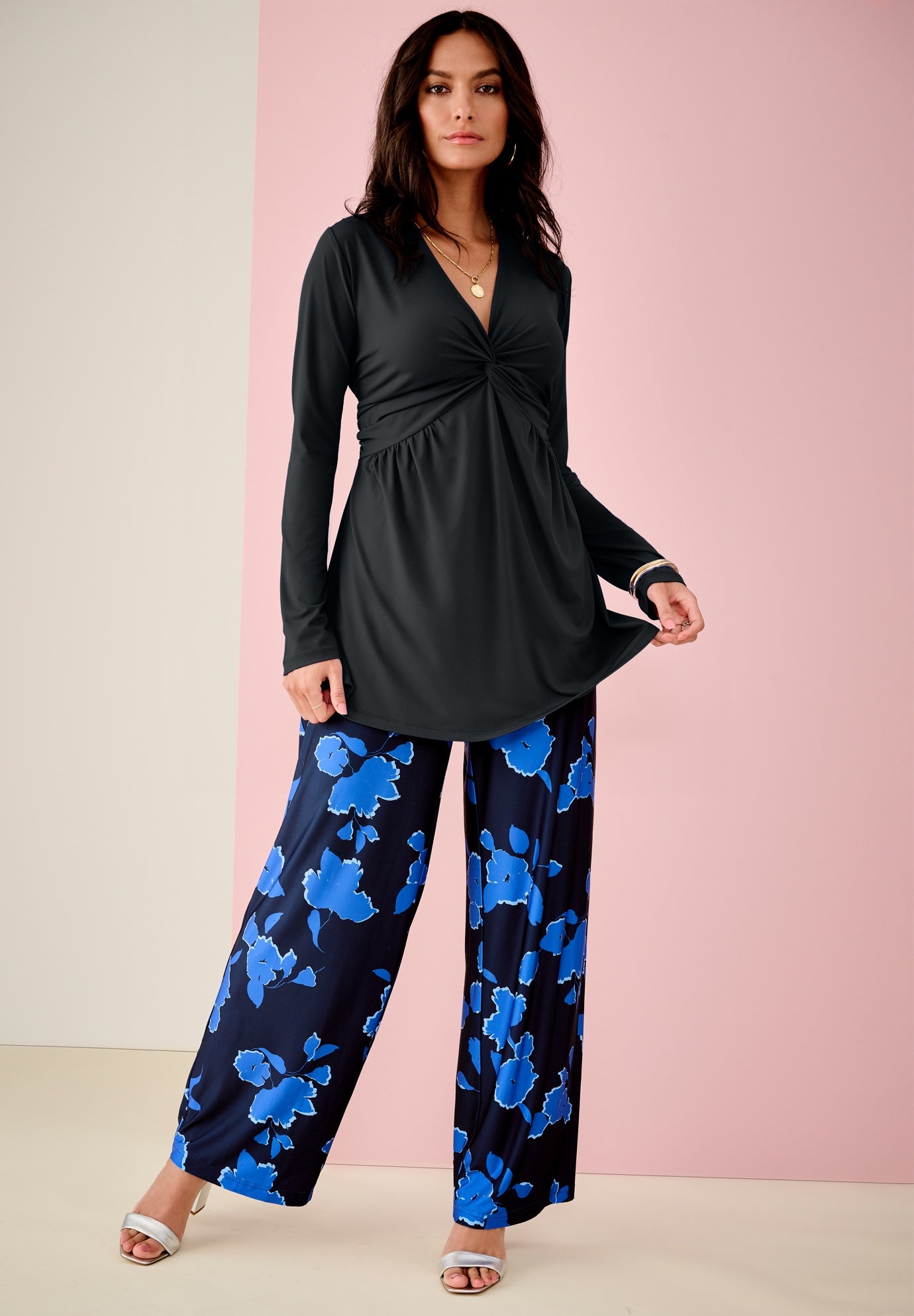 Shirred Empire Waist Tunic image number 0