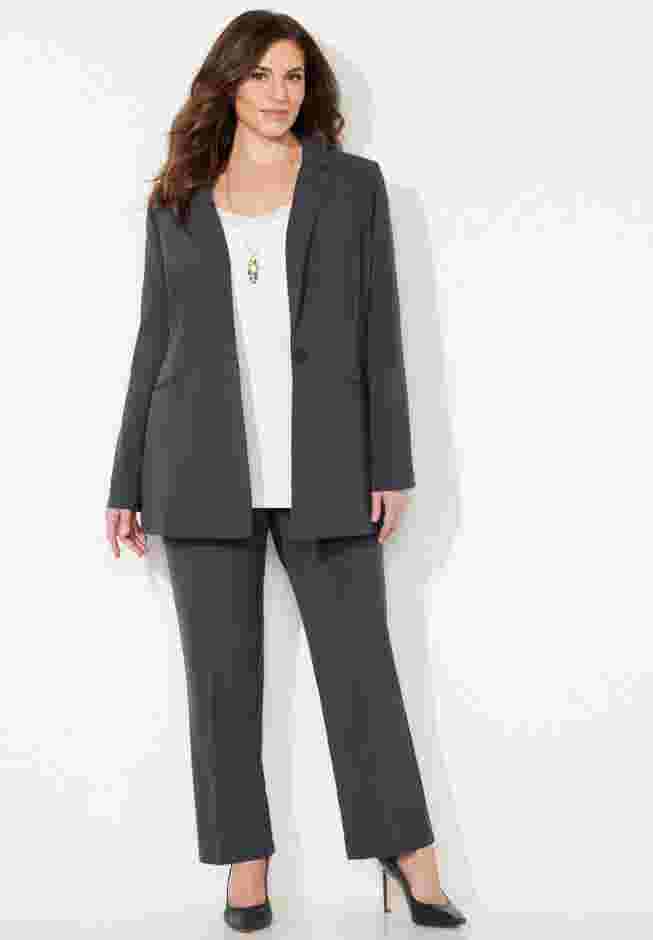 Right Fit&trade; Curvy Blazer image number 0