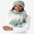 Ombre Knitted Headband and Scarf Set. image number null
