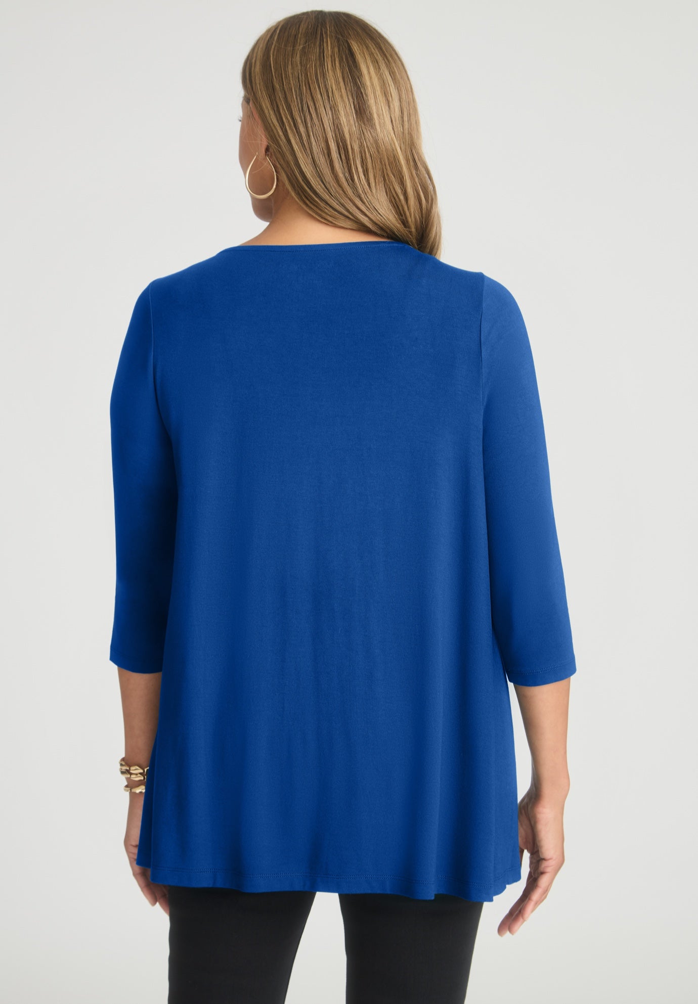 Twist-Front Trapeze Tunic image number 2