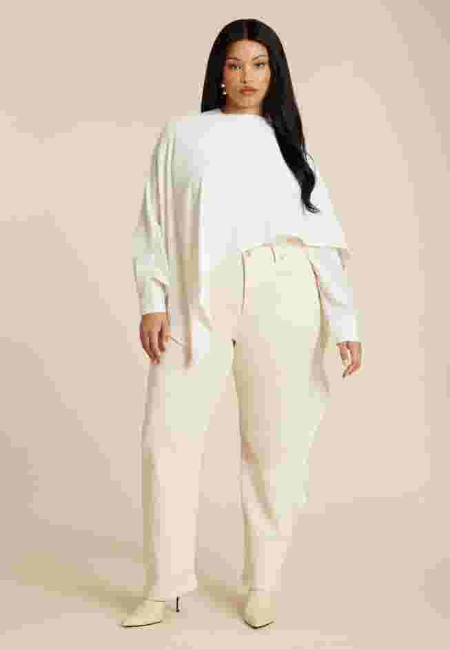 Button Up Top With Neck Cape image number 1