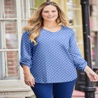 Liz&Me&reg; V-Neck Top image number null