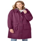 Mid-Length Microfiber Parka image number null