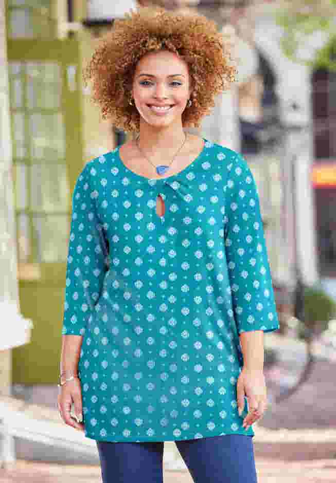 Liz&Me® Swing Tunic Top image number 0