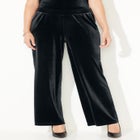 AnyWear Velvet Wide Leg Pant image number null