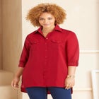 Liz&Me&reg; Camp Shirt image number null